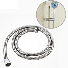 Load image into Gallery viewer, 1.5m Flexible Stainless Steel Showerhead Hose Pipe Double Interlock Copper Interface Anti Burst Bath Water Pipe, 1.5m (Double Interlock)
