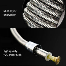 Load image into Gallery viewer, 2m Flexible Stainless Steel Showerhead Hose Pipe Copper Core Interface Anti Burst Bath Water Pipe, 2m (Copper Core Interface)