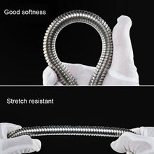 Load image into Gallery viewer, 2m Flexible Stainless Steel Showerhead Hose Pipe Copper Core Interface Anti Burst Bath Water Pipe, 2m (Copper Core Interface)