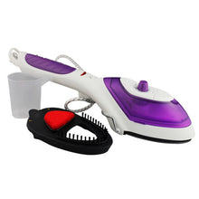 Load image into Gallery viewer, YB-888 900W 2 in 1 Multifunction Household Small Handheld Ironer Travel Portable Handheld Steam Hanging Hot Machine with Steam Brush &amp; Measuring Cup, EU Plug, 900W EU Plug Black, 900W EU Plug Blue, 900W EU Plug Purple