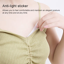 Load image into Gallery viewer, 1 PACK Invisible Anti-light Stickers Shirt Straps Double-sided Adhesive Seamless V-neck Fixed Anti-slip
