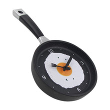 Load image into Gallery viewer, Fried Egg Pan Shape Creative Living Room Decorative Wall Clock