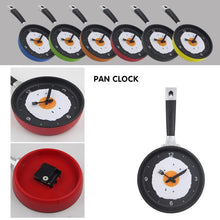 Load image into Gallery viewer, Fried Egg Pan Shape Creative Living Room Decorative Wall Clock