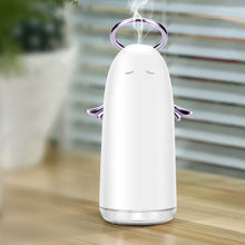 Load image into Gallery viewer, TSHM0 Mini Angel Atomizing Humidifier with Colorful Night Lights, Water Tank Capacity: 230mL