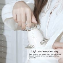 Load image into Gallery viewer, TSHM0 Mini Angel Atomizing Humidifier with Colorful Night Lights, Water Tank Capacity: 230mL