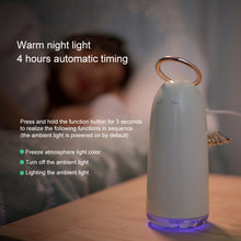 Load image into Gallery viewer, TSHM0 Mini Angel Atomizing Humidifier with Colorful Night Lights, Water Tank Capacity: 230mL
