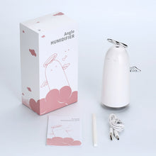 Load image into Gallery viewer, TSHM0 Mini Angel Atomizing Humidifier with Colorful Night Lights, Water Tank Capacity: 230mL