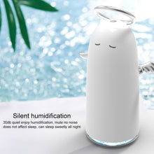Load image into Gallery viewer, TSHM0 Mini Angel Atomizing Humidifier with Colorful Night Lights, Water Tank Capacity: 230mL