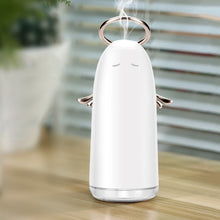 Load image into Gallery viewer, TSHM0 Mini Angel Atomizing Humidifier with Colorful Night Lights, Water Tank Capacity: 230mL