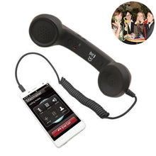 Load image into Gallery viewer, 3.5mm Plug Mic Retro Telephone Anti-radiation Cell Phone Handset Receiver