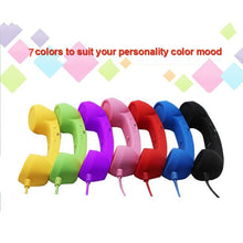 Load image into Gallery viewer, 3.5mm Plug Mic Retro Telephone Anti-radiation Cell Phone Handset Receiver