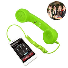 Load image into Gallery viewer, 3.5mm Plug Mic Retro Telephone Anti-radiation Cell Phone Handset Receiver