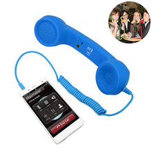 Load image into Gallery viewer, 3.5mm Plug Mic Retro Telephone Anti-radiation Cell Phone Handset Receiver