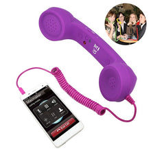 Load image into Gallery viewer, 3.5mm Plug Mic Retro Telephone Anti-radiation Cell Phone Handset Receiver
