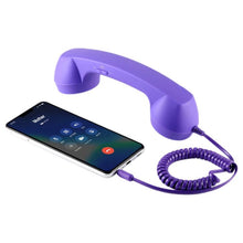 Load image into Gallery viewer, 3.5mm Plug Mic Retro Telephone Anti-radiation Cell Phone Handset Receiver, 3.5mm