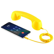 Load image into Gallery viewer, 3.5mm Plug Mic Retro Telephone Anti-radiation Cell Phone Handset Receiver, 3.5mm