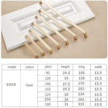 Load image into Gallery viewer, 9009-224 Modern Simple Cabinet Door Handle Drawer Wardrobe Zinc Alloy Handle, 9009-224