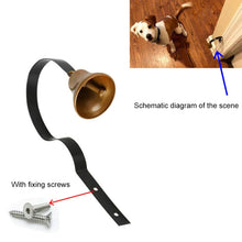 Load image into Gallery viewer, Retro Christmas Bell Metal Wall Bells Pet Dog Training Doorbell Home Decor