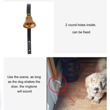 Load image into Gallery viewer, Retro Christmas Bell Metal Wall Bells Pet Dog Training Doorbell Home Decor