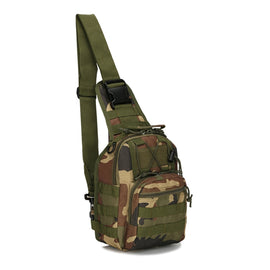 Outdoor Multipurpose Unisex 600D Backpack Camping Hiking Hunting Camouflage Backpack Bag, Size: 30*22*5.0cm, Jungle Camouflage Color, Jungle Digital Color, CP Color, Desert Pythons Texture Color, Desert Digital Color, ACU Color, Army Green, Khaki, Blac...