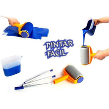 Load image into Gallery viewer, Pintar Facil Paint Runner Multifunction Roller Paint Brush Set, Paint Brush Set