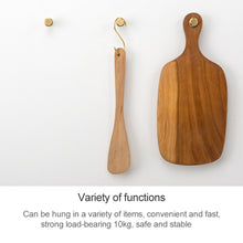 Load image into Gallery viewer, Brass Creative Wall Hanging Key Receiving Hanging Hook, Size: 4.5x1.5cm, 4.5x1.5cm