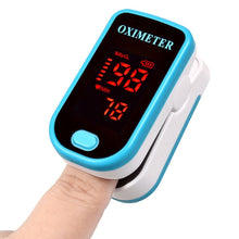 Load image into Gallery viewer, Finger Pulse Oximete LED HD Display Portable Oximeter Equipment Blood Oxygen Monitor Pulse Oximeter, M130 (Black), M130 (Orange), M130 (Green), M130 (Blue, M130 (Magenta)