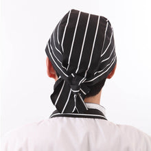 Load image into Gallery viewer, Simple Style Unisex Chef Waiter Work Cap Pirate Hat Turban Cap, Turban Cap 2, Turban Cap Red, Turban Cap Black, Turban Cap stripe, Turban Cap1