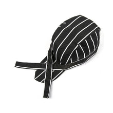 Load image into Gallery viewer, Simple Style Unisex Chef Waiter Work Cap Pirate Hat Turban Cap, Turban Cap 2, Turban Cap Red, Turban Cap Black, Turban Cap stripe, Turban Cap1