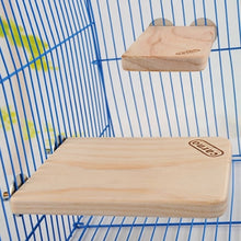Load image into Gallery viewer, Pet Wooden Rectangular Springboard Hamster Small Pets Pedal Toys, Small, Springboard, Small