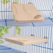 Load image into Gallery viewer, Pet Wooden Rectangular Springboard Hamster Small Pets Pedal Toys, Small, Springboard, Small