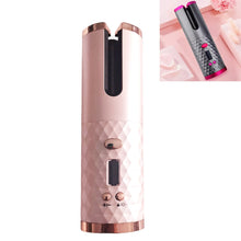 Load image into Gallery viewer, USB Charging Automatic Hair Curler Portable Mini Wireless Multi-function Curling Iron with LCD Display