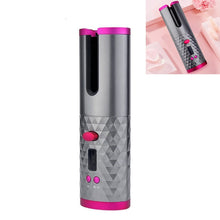 Load image into Gallery viewer, USB Charging Automatic Hair Curler Portable Mini Wireless Multi-function Curling Iron with LCD Display