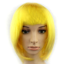 Load image into Gallery viewer, Party Cosplay Headwear Straight Short PET Wigs for Female(Lavender)