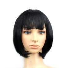Load image into Gallery viewer, Party Cosplay Headwear Straight Short PET Wigs for Female(Lavender)