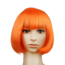 Load image into Gallery viewer, Party Cosplay Headwear Straight Short PET Wigs for Female(Lavender)