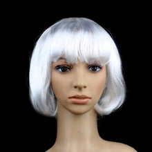Load image into Gallery viewer, Party Cosplay Headwear Straight Short PET Wigs for Female(Lavender)