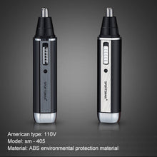Load image into Gallery viewer, SPORTSMAN Four-in-one Rechargeable Ear Nose Trimmer Electric Shaver Beard Face Eyebrows Hair Trimmer For Men, US Plug(Black, 110V), US Plug