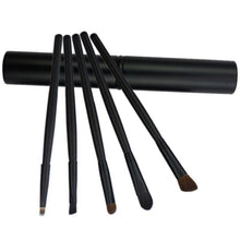 Load image into Gallery viewer, 5 PCS Handle Eyes Makeup Brush Set with Aluminum Tube