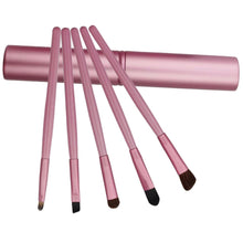 Load image into Gallery viewer, 5 PCS Handle Eyes Makeup Brush Set with Aluminum Tube
