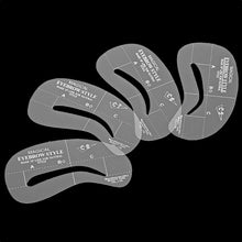Load image into Gallery viewer, 24 in 1 Eyebrow Stencil Shape Template Tools, 24 in 1