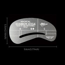 Load image into Gallery viewer, 24 in 1 Eyebrow Stencil Shape Template Tools, 24 in 1