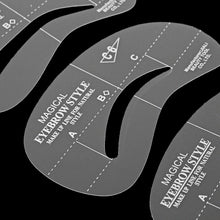 Load image into Gallery viewer, 24 in 1 Eyebrow Stencil Shape Template Tools, 24 in 1