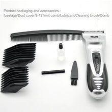 Load image into Gallery viewer, Battery Power Supplied Electric Hair Shaver For Children Man Haircut Machine(Silver)