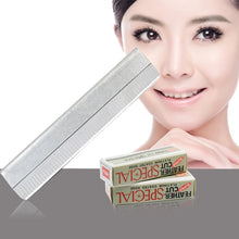 Load image into Gallery viewer, 10 PCS Professional Hairdressing Tools Scraper Blade Eyebrow Trimmer Shaving Scratching Hair Feather Blade(Silver)