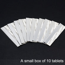 Load image into Gallery viewer, 10 PCS Professional Hairdressing Tools Scraper Blade Eyebrow Trimmer Shaving Scratching Hair Feather Blade(Silver)