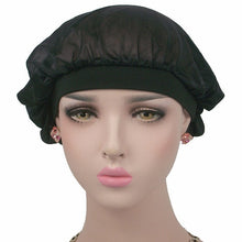 Load image into Gallery viewer, Coconut Nightcap Air Conditioning Cap Long Hair Cap Wide Band Satin Bonnet