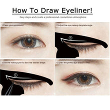 Load image into Gallery viewer, 20 PCS / 10 Sets Women Cat Line Eye Makeup Tool Model