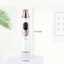 Load image into Gallery viewer, Xpreen Rechargeable Pore Cleanser Home Facial Beauty Device with LED Screen &amp; 4 Probes, XPRE111