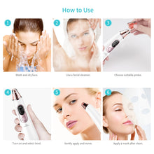 Load image into Gallery viewer, Xpreen Rechargeable Pore Cleanser Home Facial Beauty Device with LED Screen &amp; 4 Probes, XPRE111